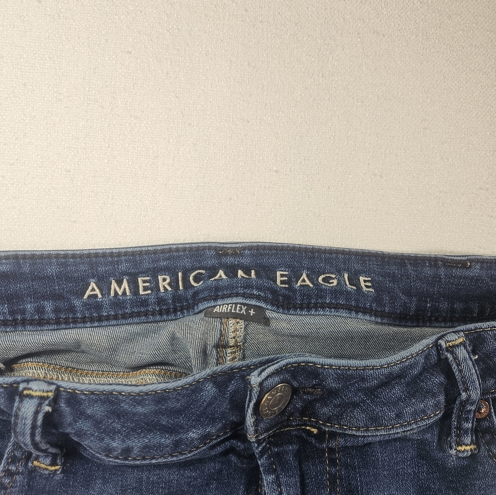 American Eagle AirFlex+ Bootcut Jeans 38x30 Medium Wash - Picture 6 of 9
